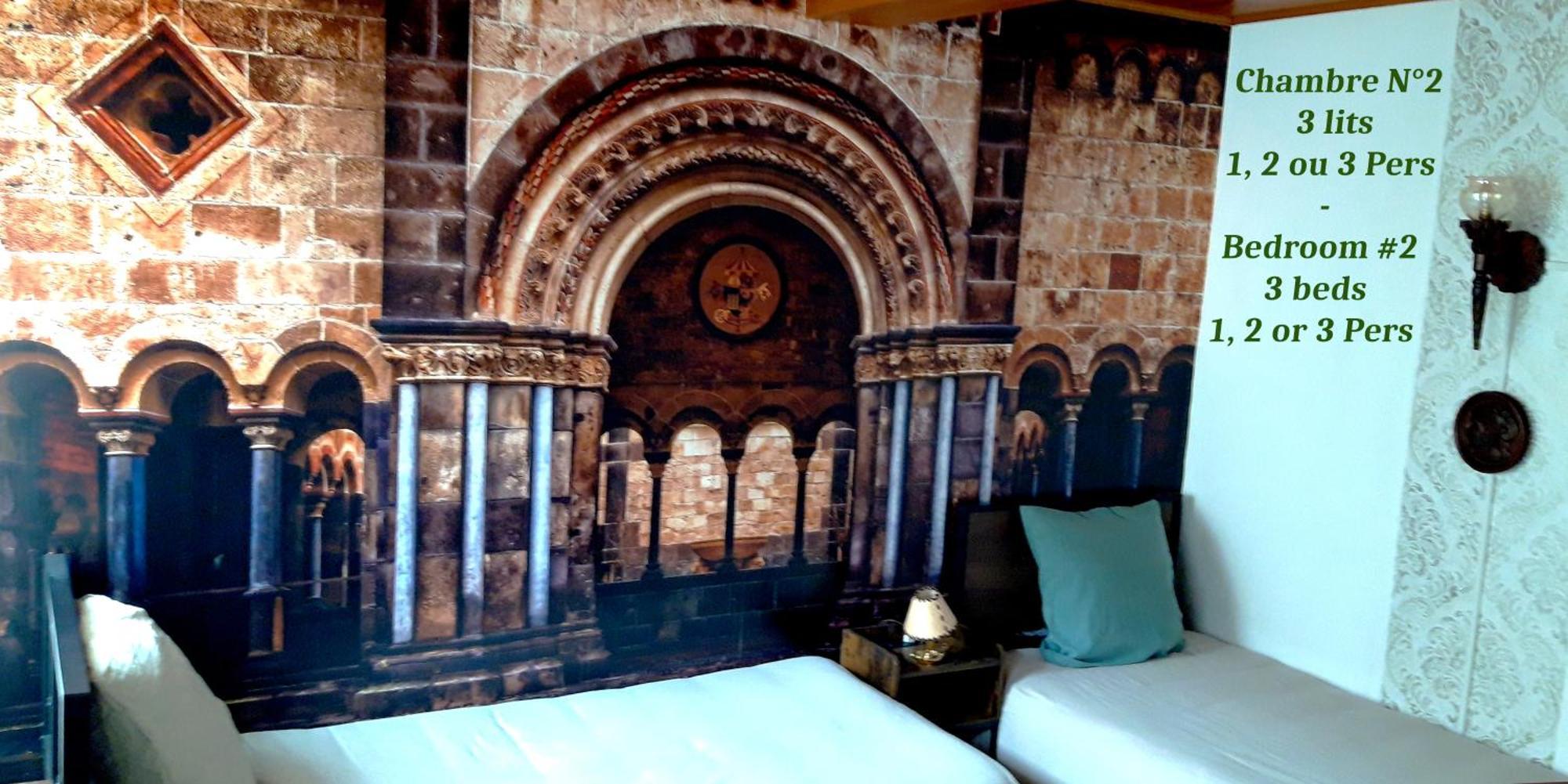 Le Relais Patrimoine Acomodação com café da manhã Couiza Quarto foto